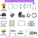 CH1501 Embroidery Machine 15 Needle: Commercial Digital Hat Embroidery Machine Kit with Stand - 13"x20" Embroidery Area 1200 SPM Max Speed, 10" Touch Screen, Wifi, USB for 3D Cap, Shirt and More