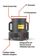 Air Dancers Wacky Waving Inflatable Tube Man Set -LookOurWay 7ft Tall Advertising Air Dancer Waving Man Inflatable Tube Guy with Sky Dancer Blower - Red