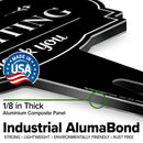 No Soliciting Sign for House, No soliciting yard Sign, 13"x13", Heavy Duty Integrated Ground Stakes, Rust Free Aluminum Composite, Made in USA by My Sign center…