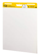 Post-it Super Sticky Easel Pad 25 in x 30 in White 30 Sheets/Pad 2 Pad/Pack Large White Premium Self Stick Flip Chart Paper Super Sticking Power (559) Post-it
