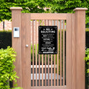 No Soliciting Sign Funny Dark Humor Bestylez No Soliciting Sign For House, Home, Yard, Bedroom, Front Door 8 x 12 Inch (269)