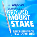 BINGO Tonight Premium Windless Feather Banner Flag Kit (Flag, Pole, & Ground Mt)