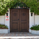 WOUSEDO 2-Pack Private Property No Trespassing Sign,Video Surveillance Signs Outdoor,Rust Free Aluminum 10 x7 Inches Security Camera Sign for Home,Business,CCTV,UV Protected & Waterproof