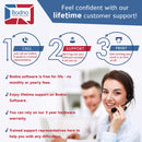 Dual Sided ID Card Printer Bodno Evolis Primacy & Complete Supplies Package Bronze Edition ID Software