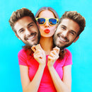 Custom Big Head with Your Photo | Fun Face Cardboard Cutout | Big Heads on a Stick | Life Size face on a Stick | Upload Your Photo | 6-18" Tall