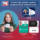 Dual Sided ID Card Printer Bodno Magicard D & Complete Supplies Package ID Software - Bronze Edition