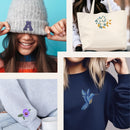 Brother PE900 5" x 7" Embroidery Machine with 80 Embroidery Spools & Embroidery Acessory Kit