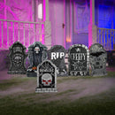 Halloween Decorations Tombstones, 13.8inch Halloween Tombstone Yard Sign Headstone yard sign for Outdoor Lawn Decor