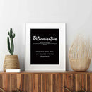 9 Pieces Inspirational Phrases Wall Art Prints - North State Signs & Printing