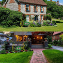 No Peeing and No Pooping Dog Sign 2 Pack, Double Sided Please Be Respectful Keep Off The Grass Yard Signs with Metal Wire H-Stakes, 14" x 10", UV Protected & Waterproof, Outdoor Use