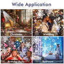 Christmas Projector Lights Outdoor, GUSODOR, Dynamic Snowflake Projector LED Snowfall Lights Waterproof Christmas Projector Lights for Indoor Outdoor Christmas Decoration, Holiday, Wedding, Yard Decor