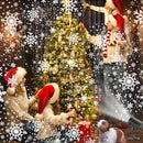 Christmas Projector Lights Outdoor, GUSODOR, Dynamic Snowflake Projector LED Snowfall Lights Waterproof Christmas Projector Lights for Indoor Outdoor Christmas Decoration, Holiday, Wedding, Yard Decor