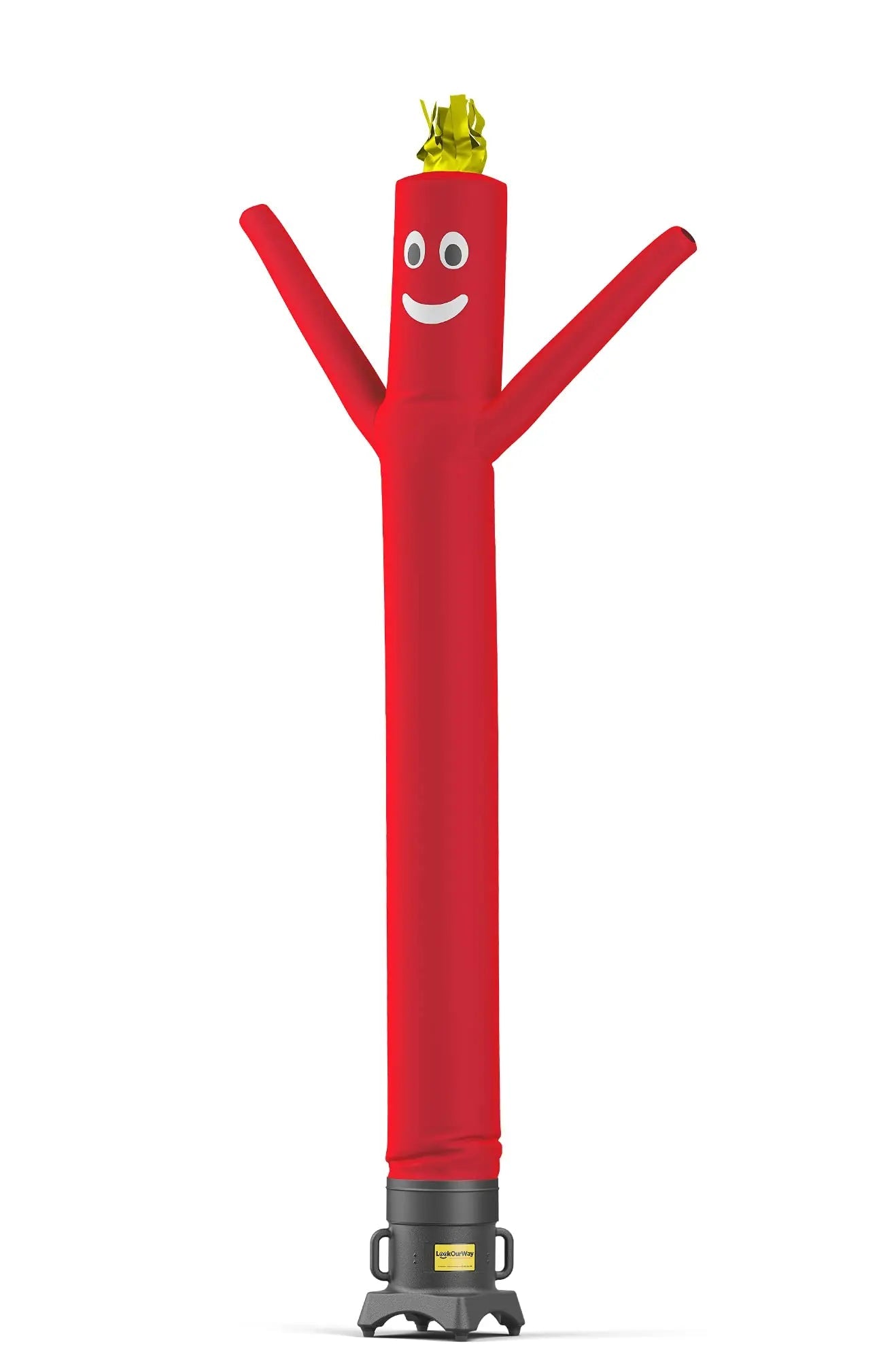 Air Dancer Inflatable Tube Man Set Dancing Tube Guy - 10ft Tall Wacky Waving Inflatable Dancing Tube Guy with 12 - Inch Diameter Blower for Business Promotion - Red - North State Signs & Printing