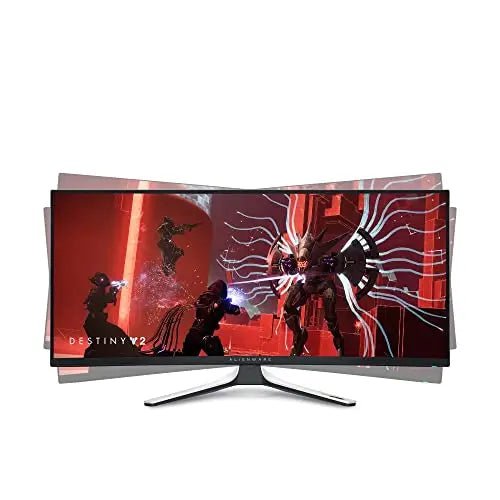 Alienware AW3423DW Curved Gaming Monitor 34.18 inch Quantom Dot - OLED 1800R Display, 3440x1440 Pixels at 175Hz, True 0.1ms Gray - to - Gray, 1M:1 Contrast Ratio, 1.07 Billions Colors - Lunar Light - North State Signs & Printing