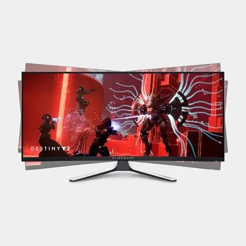 Alienware AW3423DW Curved Gaming Monitor 34.18 inch Quantom Dot - OLED 1800R Display, 3440x1440 Pixels at 175Hz, True 0.1ms Gray - to - Gray, 1M:1 Contrast Ratio, 1.07 Billions Colors - Lunar Light - North State Signs & Printing