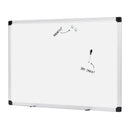 Amazon Basics Magnetic Whiteboard/Dry Erase Board, 36 x 48 - inch, Aluminum Frame, Silver/White - North State Signs & Printing