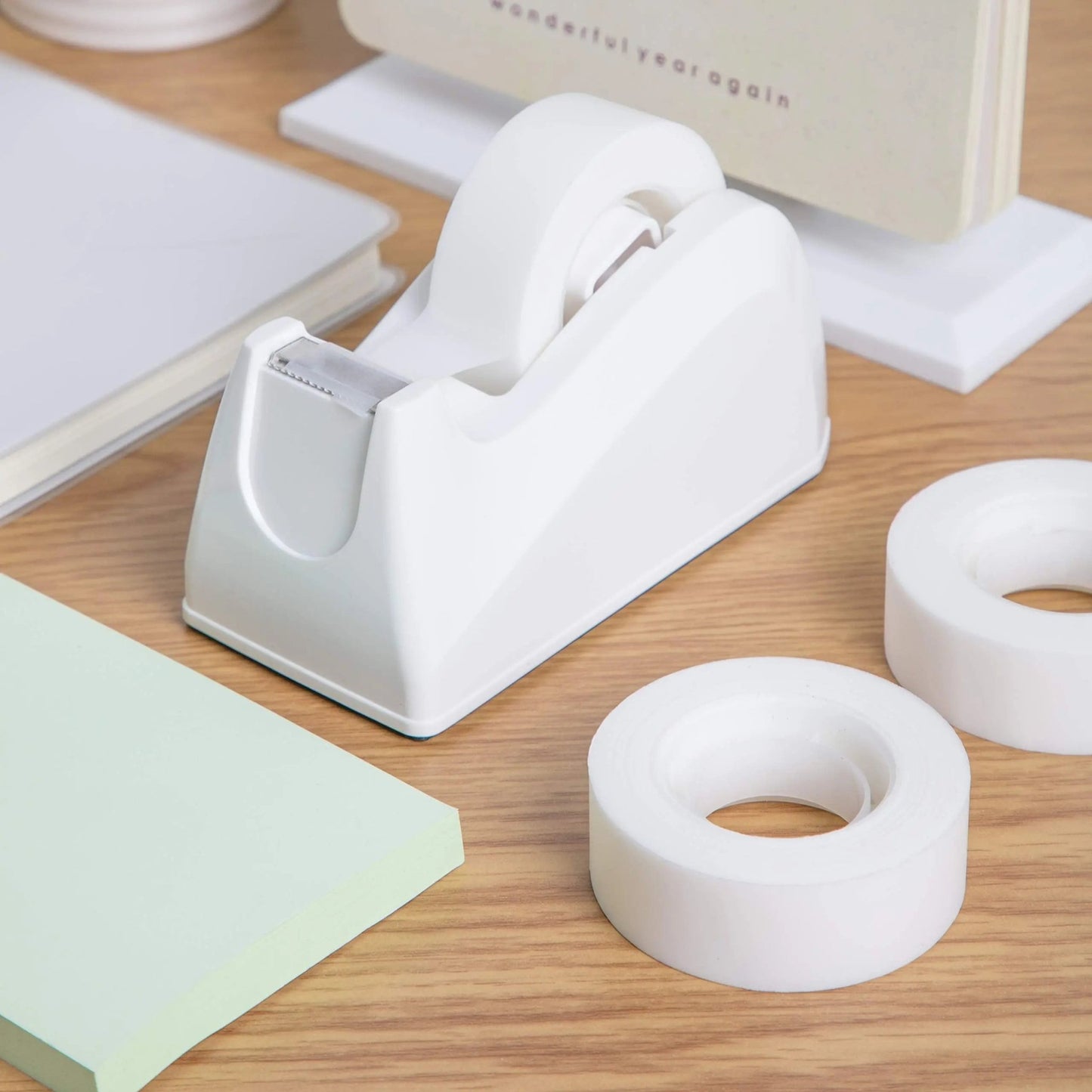 Amazon Basics Matte Finish Tape with Desktop Non - Skid Dispenser and Refills, 3/4" x 1300" (36 yds), 16 - Pack - North State Signs & Printing