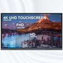 Armerboard 55'' Dual System Robust Smart Board 4K UHD Touchscreen Digital Electronic Whiteboard - North State Signs & Printing