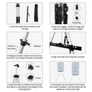 Art Easel Stand for Painting and Sign - RRFTOK Aluminum 66 Inch Metal Tripod Adjustable Portable Easels for Display - Canvas Stand for Table Top Floor Drawing for Artists Adult Holder or Teen - North State Signs & Printing