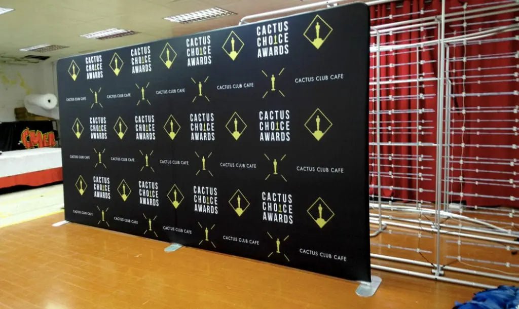 Backdrops, Backdrop Banners, Photo Backdrops, Step and Repeat Banners - North State Signs & Printing