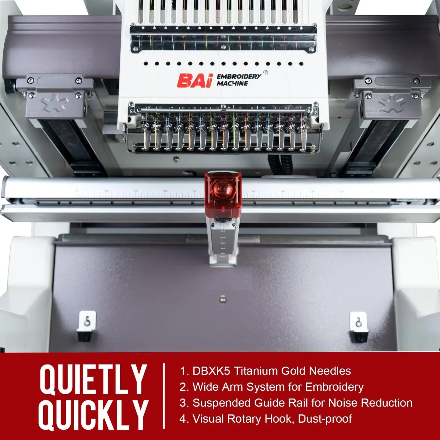 BAi VisionV22 Hat Embroidery Machine Details - North State Signs & Printing
