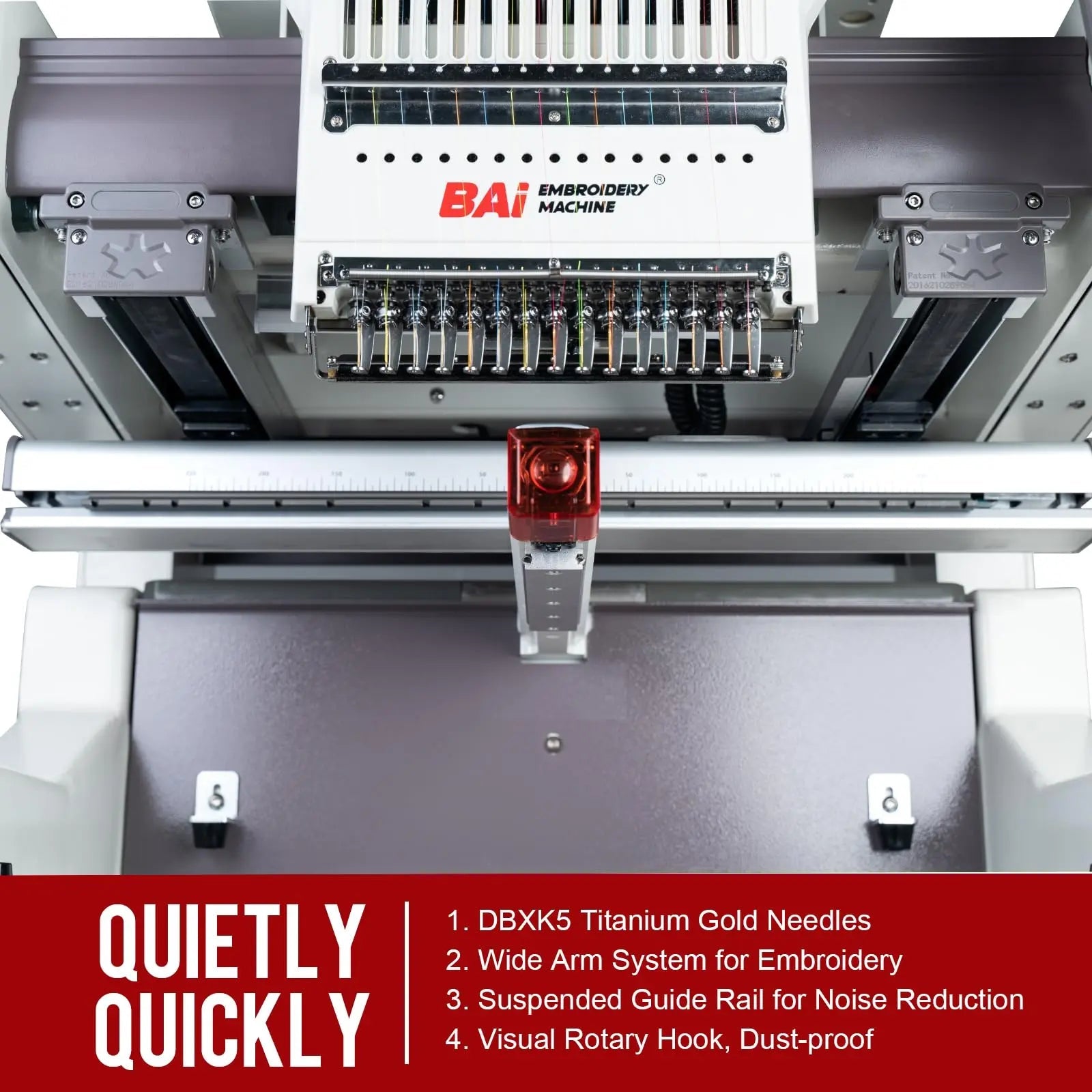 BAi VisionV22 Hat Embroidery Machine Details - North State Signs & Printing