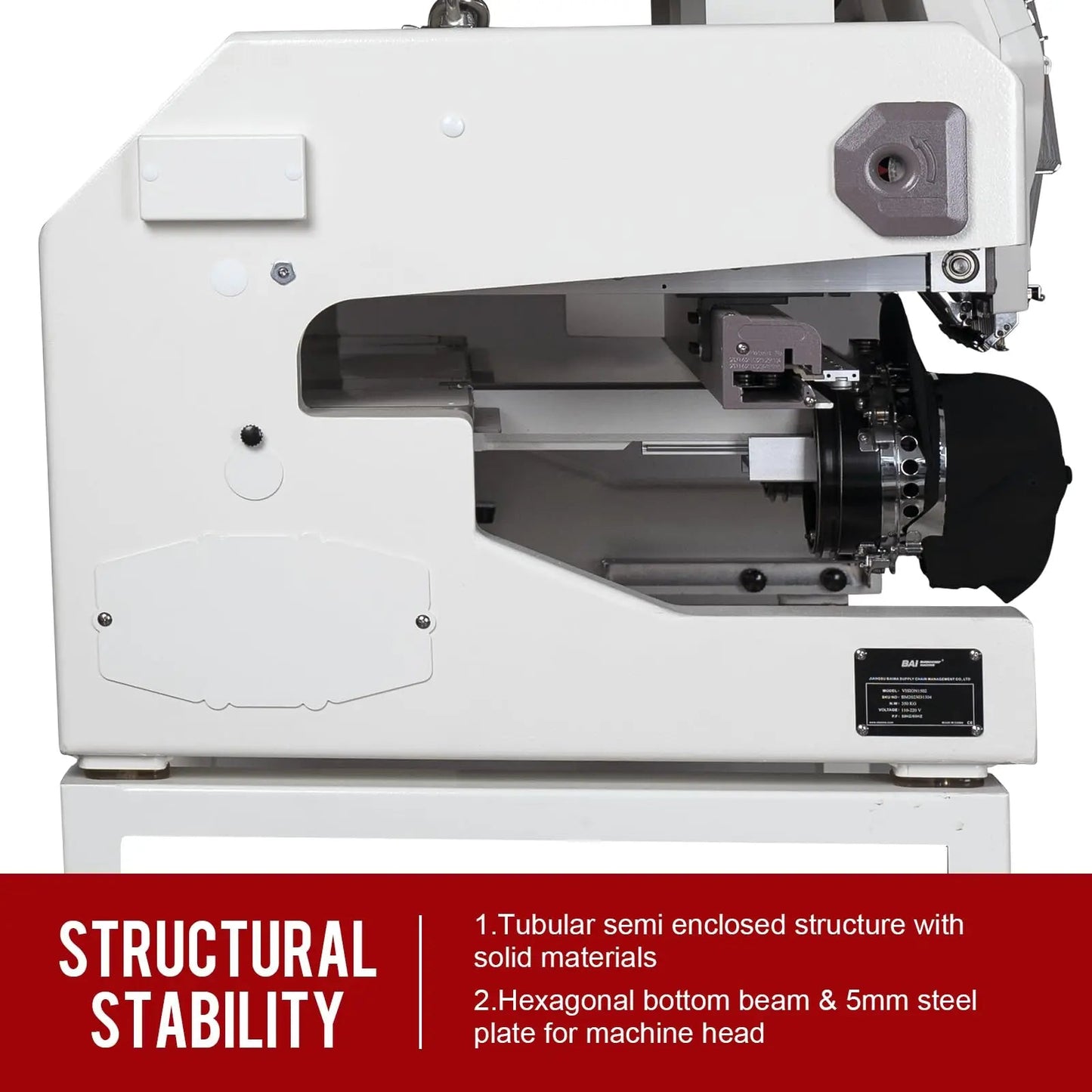 BAi VisionV22 Hat Embroidery Machine Details - North State Signs & Printing