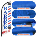 Barber Flag, Barbershop Flags with Pole Kit for Businesses - North State Signs & Printing