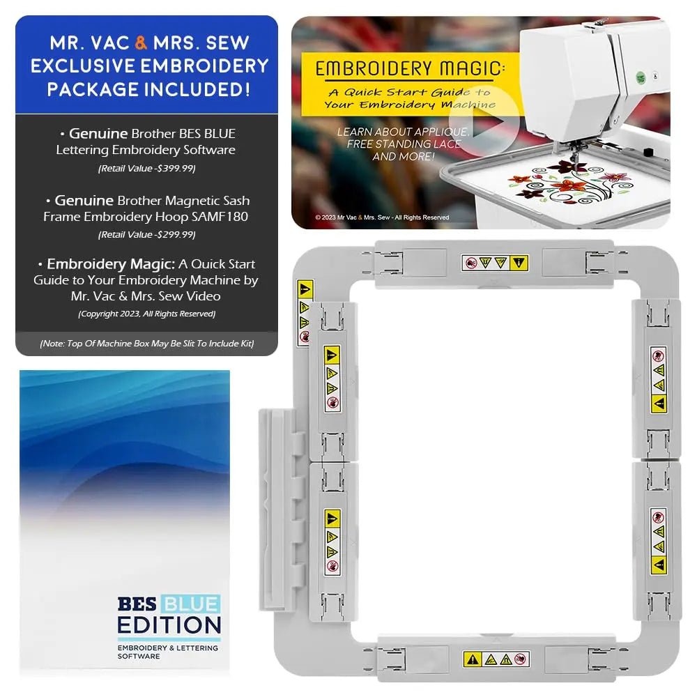 Brother NQ1700E Embroidery Machine: The Perfect Sewing Companion - North State Signs & Printing