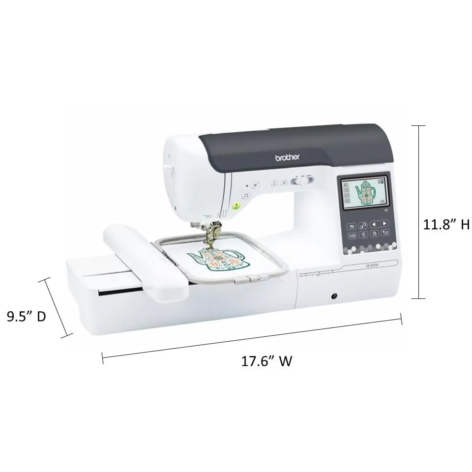 Brother SE2000 Computerized Sewing and Embroidery Machine - North State Signs & Printing