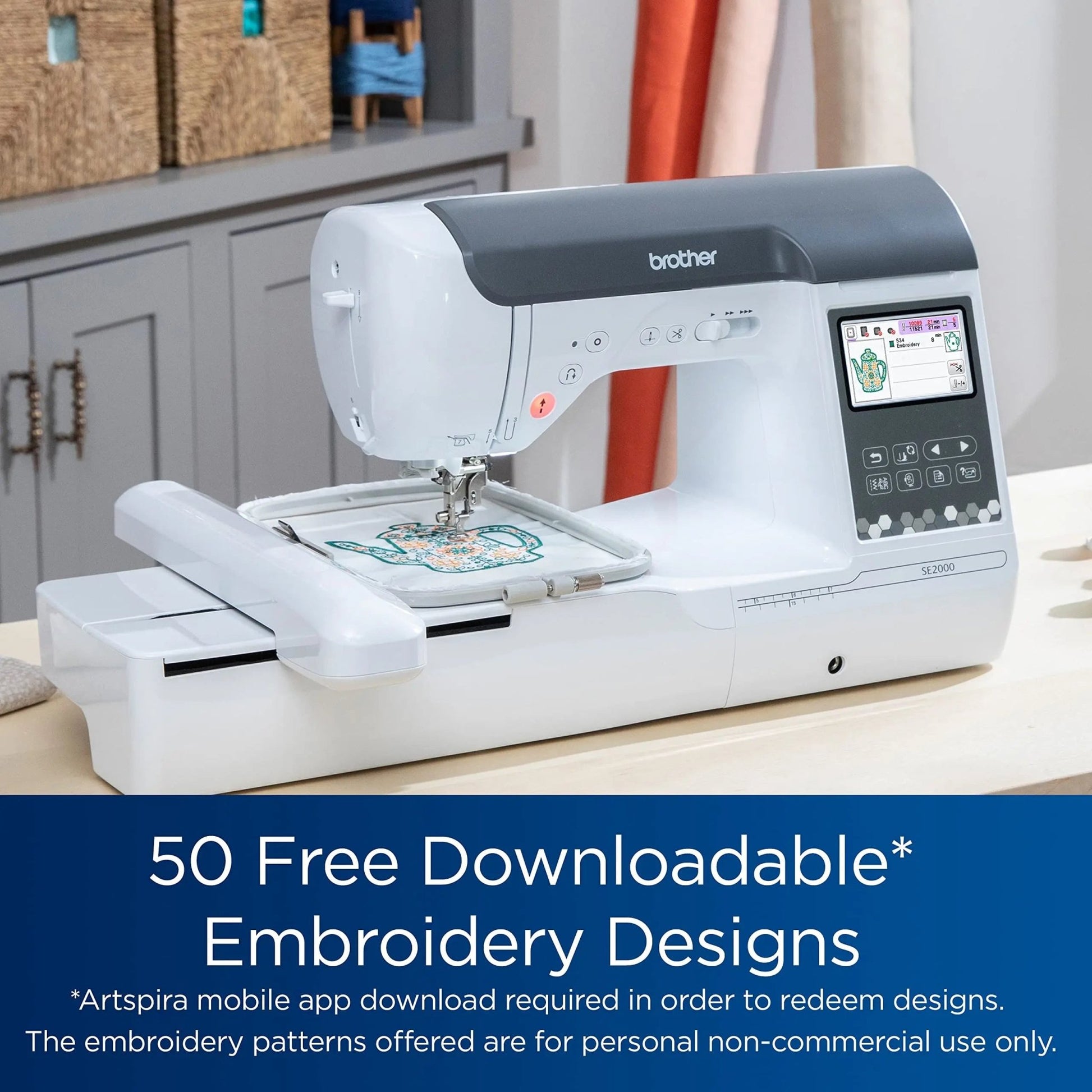 Brother SE2000 Computerized Sewing and Embroidery Machine - North State Signs & Printing