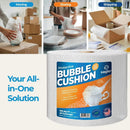 Bubble cushion for Packing & Moving - 12" Width X 175 FT - Bubble cushion for Moving, Extra Protection for Shipping, Packaging Boxes & Mailers, Perforated Every 12 IN, Clear Cushioning Wrap - North State Signs & Printing