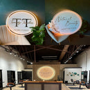 Business Logo Neon Sign, Acrylic Backlit Illuminated Neon Sign, Metal Acrylic Business Sign, Personalized LED Logo Customize Logo for Company, Shops, Offices, Studio Sign - North State Signs & Printing