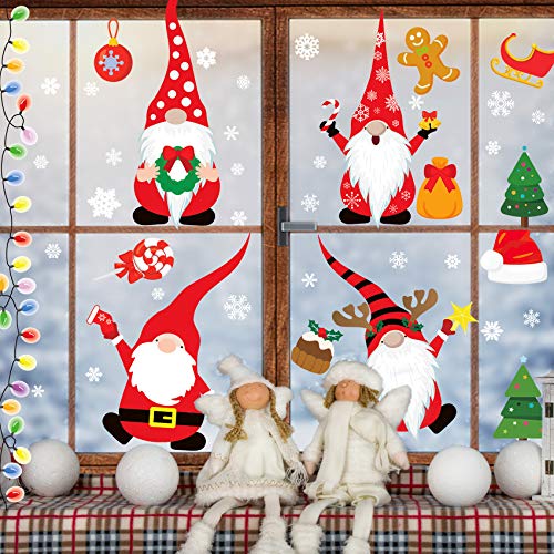 Funnlot Christmas Window Clings Christmas Window Clings 316PCS Christmas Window Stickers Christmas Window Decals 8