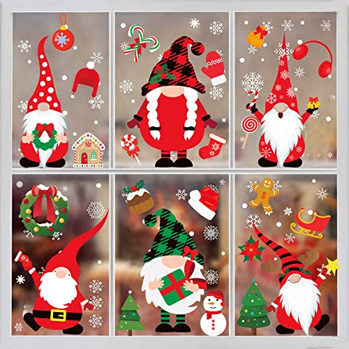 Funnlot Christmas Window Clings Christmas Window Clings 316PCS Christmas Window Stickers Christmas Window Decals 8