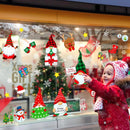 Christmas Window Clings Gnome Christmas Window Decorations Static Christmas Window Decals Window Stickers for Glass Windows Décor Gnome Christmas Decorations Ornaments Party Supplies 9 Sheets OCATO - North State Signs & Printing