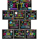 Classroom Decorations Bulletin Board Poster Banner Set - North State Signs & Printing