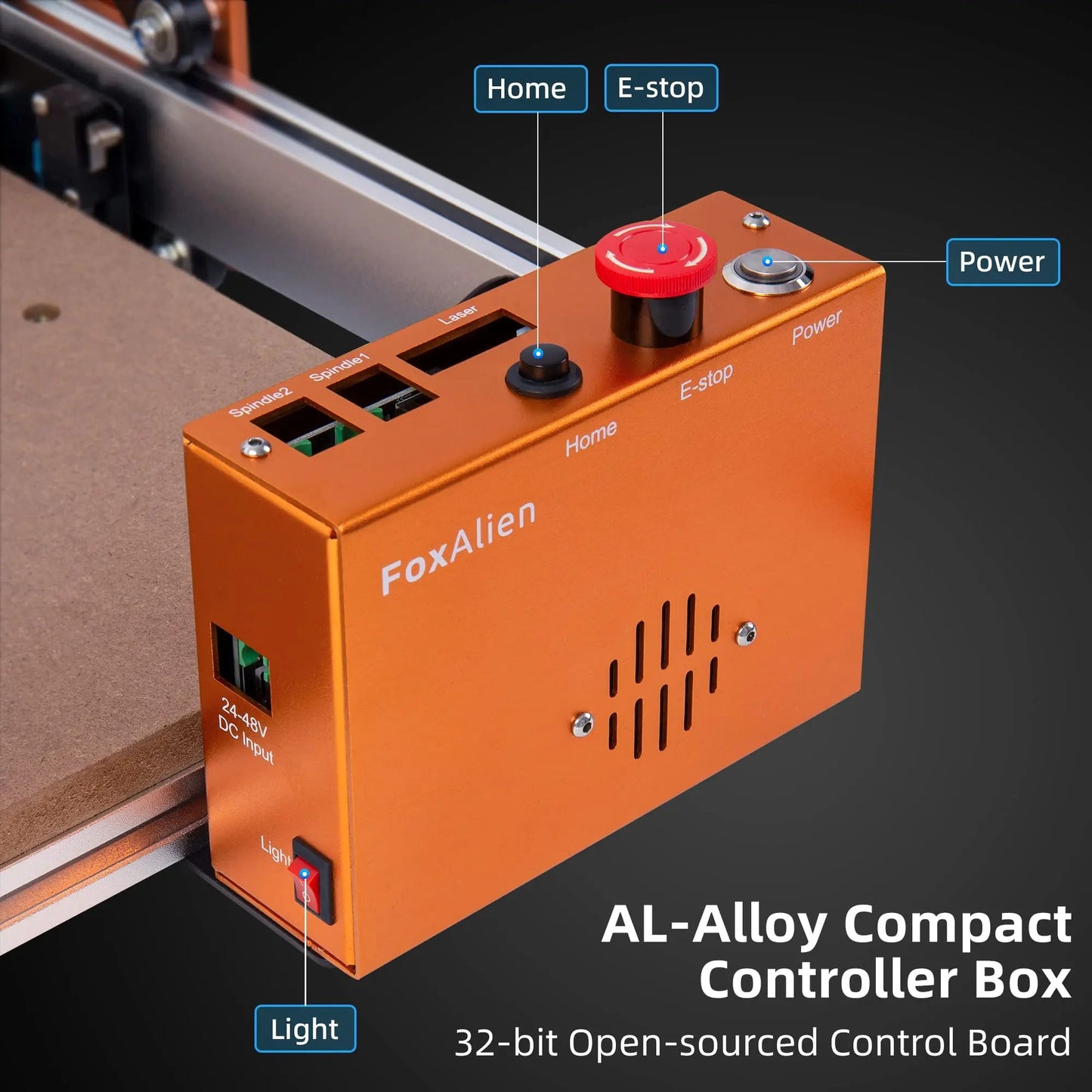 CNC Router Machine, FoxAlien Masuter Pro, Upgraded 3 - Axis Engraving All - Metal Milling Machine for Wood Acrylic MDF Nylon Carving Cutting - North State Signs & Printing