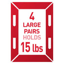 Command 15 lb Large Picture Hanging Strips 14 Pairs (28 Command Strips), Damage - Free Hanging Picture Hangers, No Tools Wall Hanger for Home Decor, White Adhesive - North State Signs & Printing