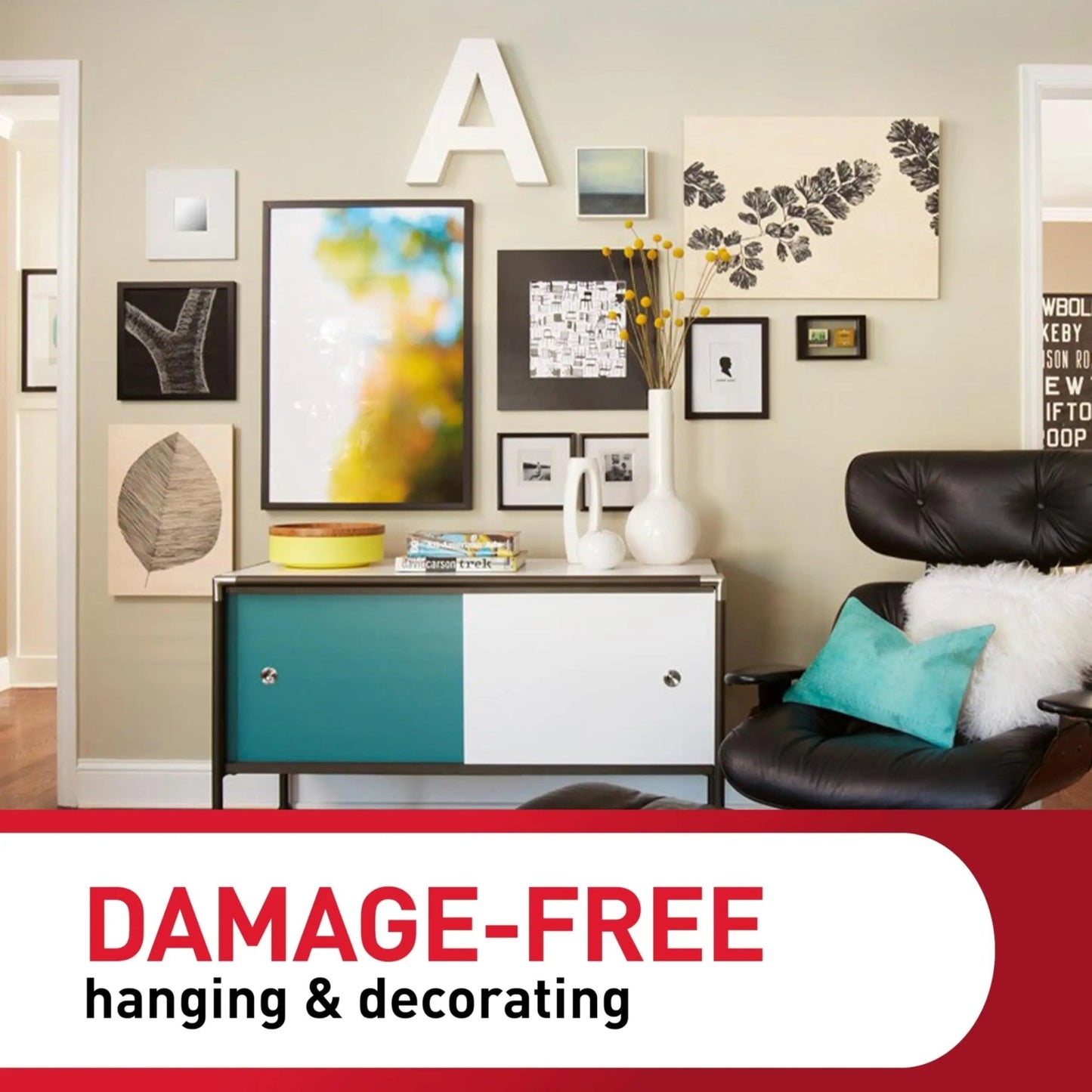 Command 15 lb Large Picture Hanging Strips 14 Pairs (28 Command Strips), Damage - Free Hanging Picture Hangers, No Tools Wall Hanger for Home Decor, White Adhesive - North State Signs & Printing