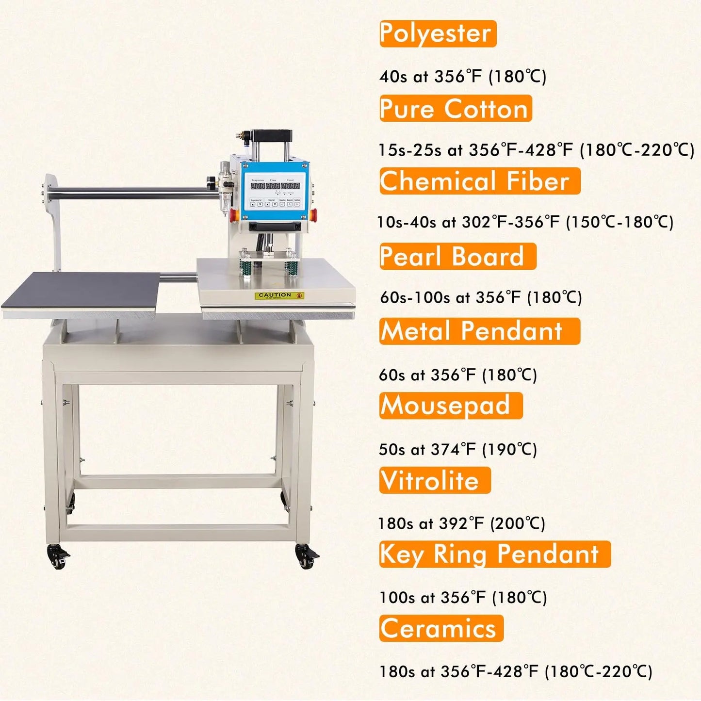 Commercial Heat Press Machine,16x24 Pneumatic Sliding Dual Platen Large Heat Press with Infrared Positioning, Sublimation Transfer Machine, DTF Heat Press Machine for T Shirts - North State Signs & Printing