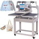 Commercial Heat Press Machine,16x24 Pneumatic Sliding Dual Platen Large Heat Press with Infrared Positioning, Sublimation Transfer Machine, DTF Heat Press Machine for T Shirts - North State Signs & Printing