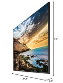 SAMSUNG Business QE43T 43-inch 4K UHD 3840x2160 LED Commercial Signage Display HDMI USB Speakers 3-Yr Wrnty 16/7