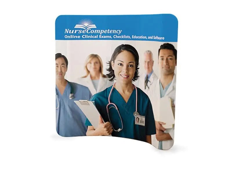 Conference Exhibit and Portable Trade Show Displays Exhibit Booth Backdrop Displays - North State Signs & Printing