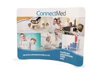 Conference Exhibit and Portable Trade Show Displays Exhibit Booth Backdrop Displays - North State Signs & Printing