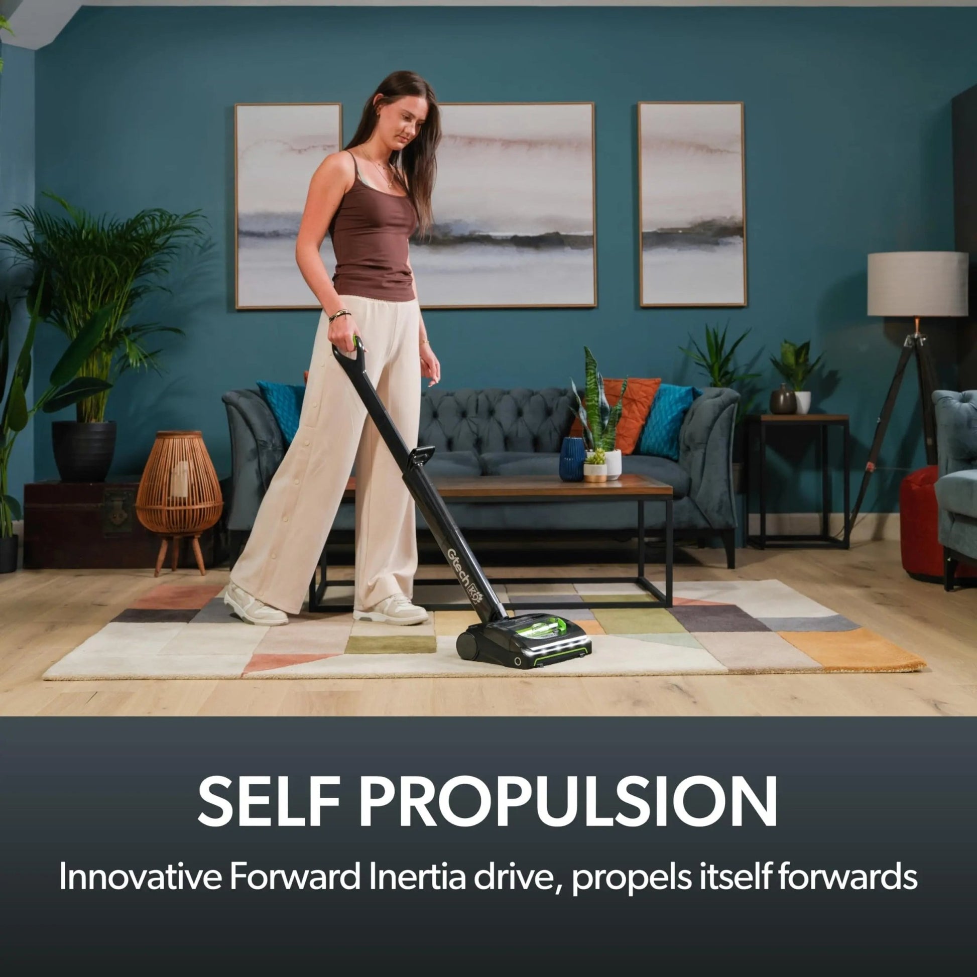 Cordless Vacuum Cleaner with Scented Cartridges, Gtech AirRAM 2 K9, Removes Tough Pet Hair - Perfect for Carpet and Hardwood Floors - Rechargeable 22v Li - ion Battery - Lightweight (7 lbs.) - North State Signs & Printing