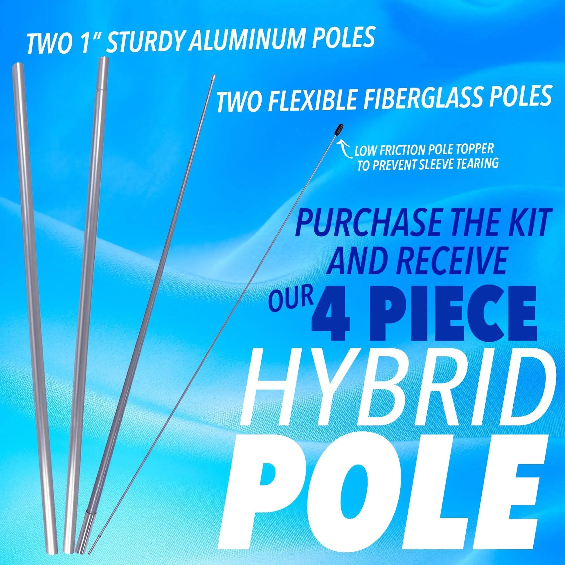 Cuban Food Premium Windless Feather Banner Flag Kit (Flag, Pole, & Ground Mt) - North State Signs & Printing