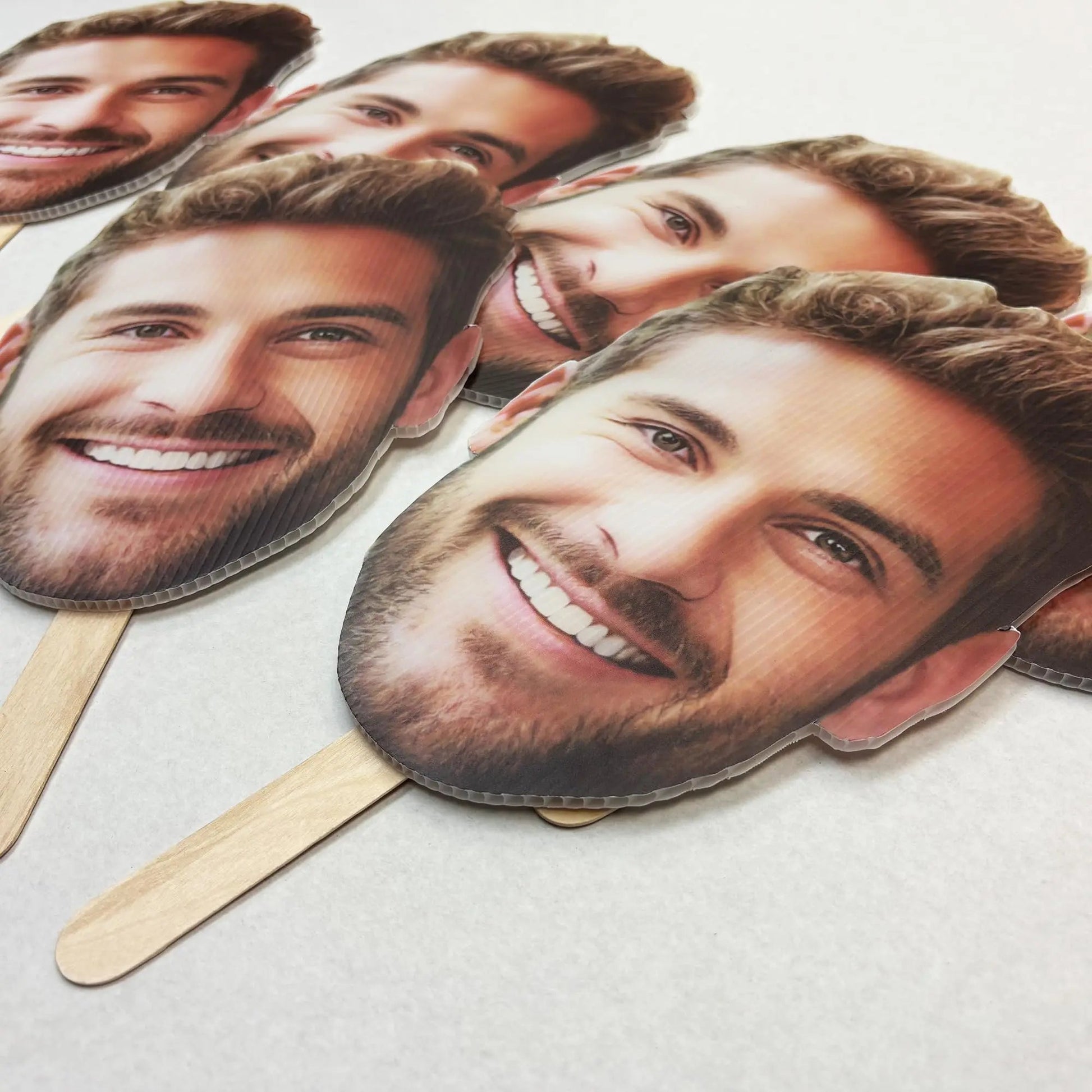 Custom Big Head with Your Photo | Fun Face Cardboard Cutout | Big Heads on a Stick - North State Signs & Printing
