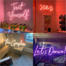 Custom Neon Signs for Wall Decor, NEON Signs, Personalized Neon Signs Customizable for Wedding Birthday Prom Party, Custom Neon Lights for Bedroom Bar Studio Beauty Salon Business Shop - North State Signs & Printing