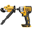 DEWALT Metal Shear/Cutter Drill Attachment, Impact Ready, 360 Degree Pivoting Head, Cuts 18GA Material (DWASHRIR)(Yellow, Black) - North State Signs & Printing